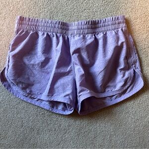 Under Armour Athletic Running Shorts Lavender Purple Size Medium